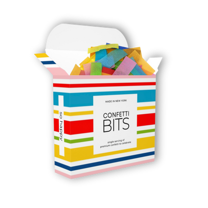 Rainbow Sprinkle Confetti Box